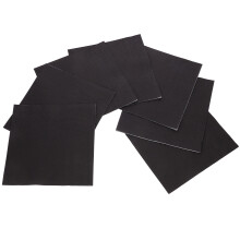 Schwarze Papierservietten Cocktail Servietten Für Party Events