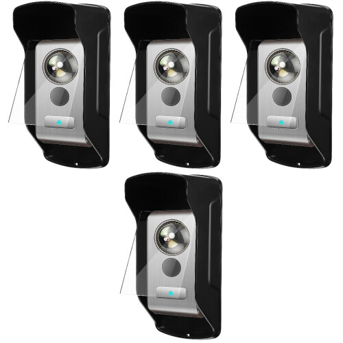4Pcs Doorbell Rain Guard Protective Cover For Keypad Access Control 2