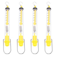 4 Stuks Veerschaal Buisspringveer Newton Dynamometer Haakweegschaal