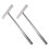 6Pcs Versatile Silver Handheld Sign Brackets Metal Display Stands 2