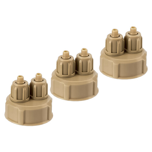 3 Stks CO2-Generatoren Multifunctionele Diffusers Slijtvaste Doppen