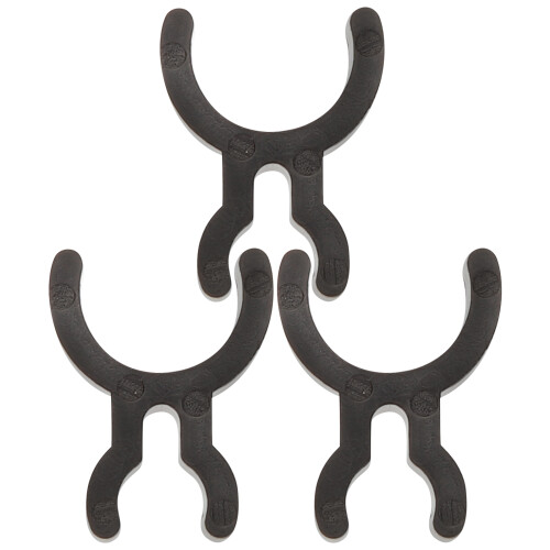 3Stk Schwarze ABS Stiftclips Für Trompete Hörner Kompakt Und Elastisch