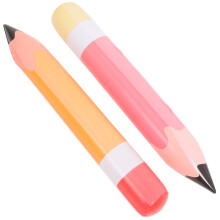 2Stk Große Aufblasbare PVC Bleistifte Buntstift Deko Für Klassenzimmer