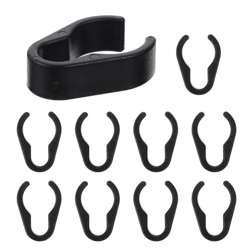 10 Stuks Microfoonkabelhouders Duurzaam Flexibel Kabelclips