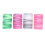 4 Stück Polyester Nähgarn-Set, 1000 Yards, 4 Farben, 3,3 x 6 cm 15