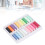 20 Farben Polyester-Nähgarn-Set, 100 Meter, Vielzweck-Spulen 13