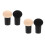 4Pcs Simple Makeup Puff Assorted Colors Soft Powder Pads 4