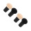 4Pcs Simple Makeup Puff Assorted Colors Soft Powder Pads 5