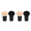 4Pcs Simple Makeup Puff Assorted Colors Soft Powder Pads 10