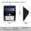 ONEVER Outdoor Solar Lamp - 20 LEDs with Motion Sensor - Black 3