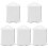 5Pcs Metal Mandolin Tailpiece Silver 8-String Durable Replacement Part 4
