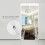 Magnetic white mesh mosquito net for doors and windows, 120*220cm 4