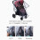Universal Rain Cover for Strollers, Transparent Protective Cover for All Types of Strollers - White - Large Size - 2 2