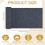 200x40cm Self-adhesive Cat Scratching Mat, Cat Sofa Scratcher, DIY Sofa Protector Cat Claws 4