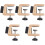 5Pcs Guitar Neck Rest Support Desk Clamp Rack For Maintenance 5