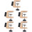 5Pcs Guitar Neck Rest Support Desk Clamp Rack For Maintenance 8