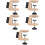 5Pcs Guitar Neck Rest Support Desk Clamp Rack For Maintenance 9
