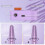 Nail Drill - AMOUNE - Purple - Adjustable Speed - Low Noise - Portable 2