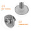 40 Ensembles Vis De Fixation Pour Couvercle Cocotte M5 Avec Joint Silicone 8