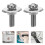 40 Ensembles Vis De Fixation Pour Couvercle Cocotte M5 Avec Joint Silicone 11