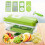 Vegetable slicer, suitable for slicing, dicing, slicing and shaping; cucumber slicer 4