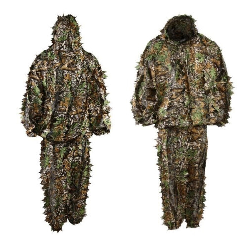 Woodland Ghilliekostuum - Merk - Model - Duurzaam polyester - Elastische taille 2