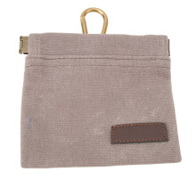 Dog Treat Bag with Waist Clip Grey, Large Capacity