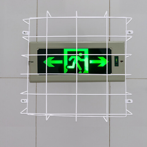 Wire Guard Voor Exitbord Noodverlichting Stalen Beschermcage 2