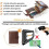 Men's Leather Wallet, RFID Protection Against Hacking, Tri-fold Leather Wallet - Dark Brown 2