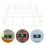 Wire Guard Voor Exitbord Noodverlichting Stalen Beschermcage 9