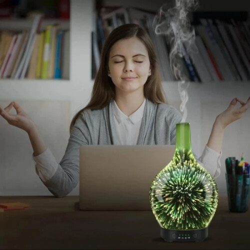 3D etherische olie-diffuser, ultrasone luchtbevochtiger, elektrische aromatherapie-diffuser 2