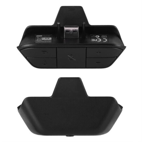 Stereo Headset Adapter, Headset Adapter Converter for Xbox One with Game Control and Sound Sync 2