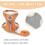 Cat Harness - Escape-Proof - Adjustable - Comfortable - Polyester - Small Pet 2