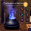 130ml Essential Oil Diffuser, Multi-Color Light Flame Effect, Air Humidifier for Office, Bedroom, Bathroom 3