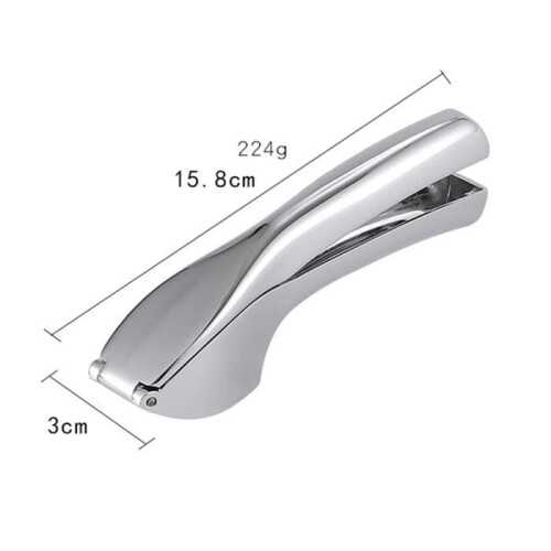 Garlic Press, Practical Press, Stainless Steel Garlic Press, Garlic Cutter, Grinder, Ginger Chopper, Labor-Saving Handle 2