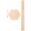 Wood Lollipop Rack Display Stand Ivory 1 Set 10