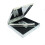 Deluxe Silver snorter box kit = mirror, vial, tube 2