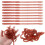 10 Pcs Simulation Earthworms Tricky Toys Artificial Models 8
