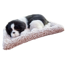 Giocattolo in peluche a forma di cane con carbone attivo, purificatore d'aria per auto, rimuove odori, 20cm