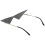 Gafas De Sol Unisex Montura Ligera Forma Triangular 1