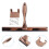 Practical Stainless Steel Shower Squeegee For Bathroom Window Cleaning 8