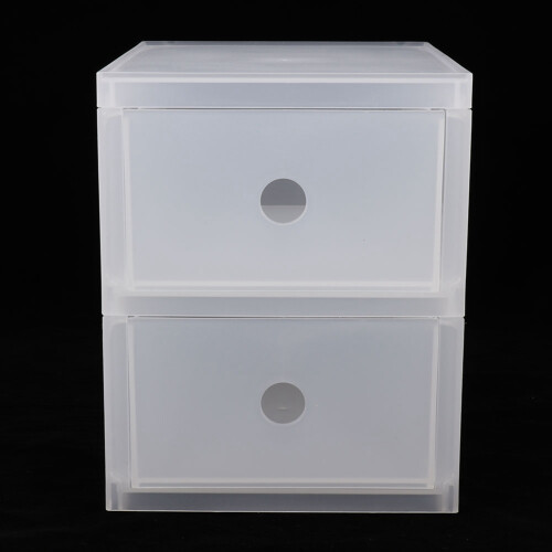 Dorm Office Storage Solution Stacking Drawers Eco Friendly Practical Clear Material Drawer Coral Frame Privacy Space Saving Design Under Sink Pantry 1