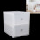 Dorm Office Storage Solution Stacking Drawers Eco Friendly Practical Clear Material Drawer Coral Frame Privacy Space Saving Design Under Sink Pantry 5