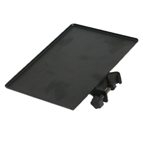 bandera con abrazadera abs y bandeja para micrófono e instrumento