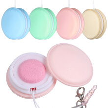 4St Macaron Smartphone Schermreiniger Met Microvezel En Sleutelhanger