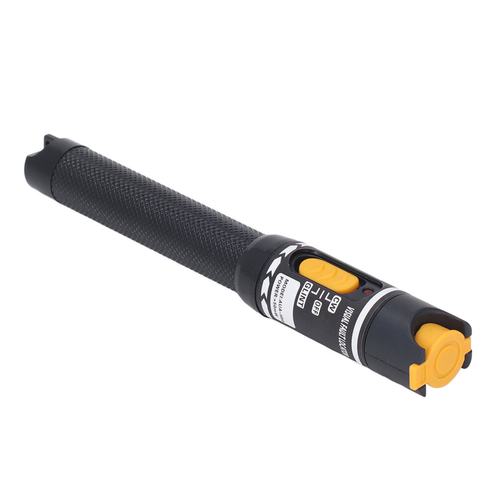 50Km 50Mw Aluminum Vfl Fiber Optic Fault Locator With Cleaning Pen 7621389886400