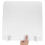 Wit PVC Tafel Afscheidingsbord Robuuste Bureau Scheidingsplaat 4