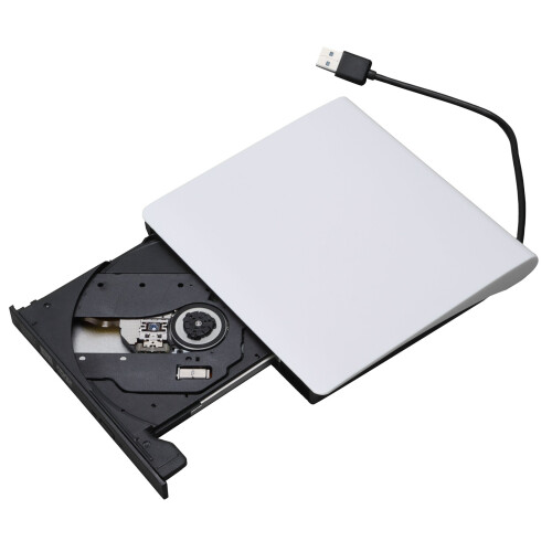 Low Noise Durable Design Portable CD DVD Drive USB3.0Type-C Burner Rewriter Reader High Speed Data Transfer External Optical Drive 2