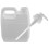 Contenitore Dosatore Shampoo Doccia Resistente Con Pompa 1