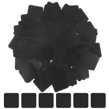 100Stk Intercept Schmuckschutzzettel Anti-Anlauf Papier Schwarz